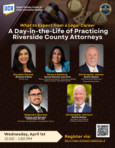 Law School Webinar - April 1st Event Graphic